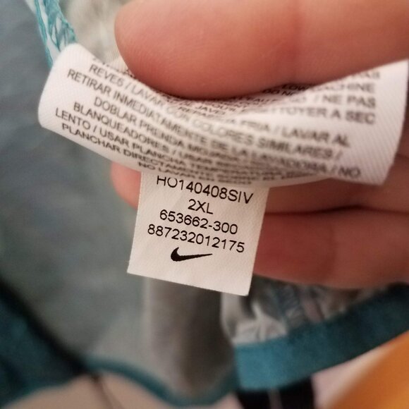 Nike City Scape Packable Jacket Windbreaker Teal XXL Nike Tech 653662-300 - Picture 10 of 10